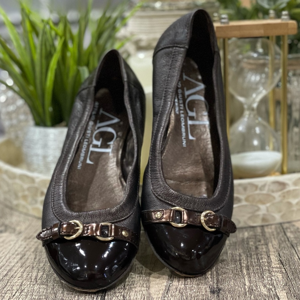 AGL Leather Ballet Flat - Picture 4 of 15